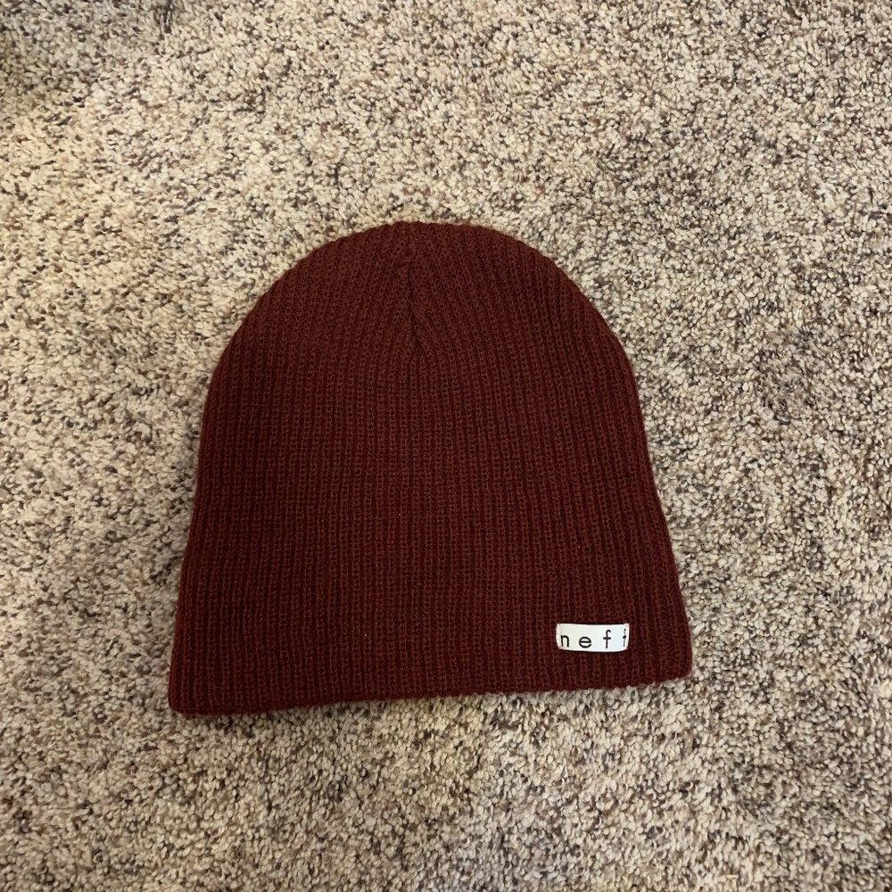 Neff Unisex Daily Beanie Maroon